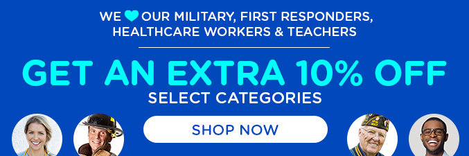 Get an Extra 10% off select categories